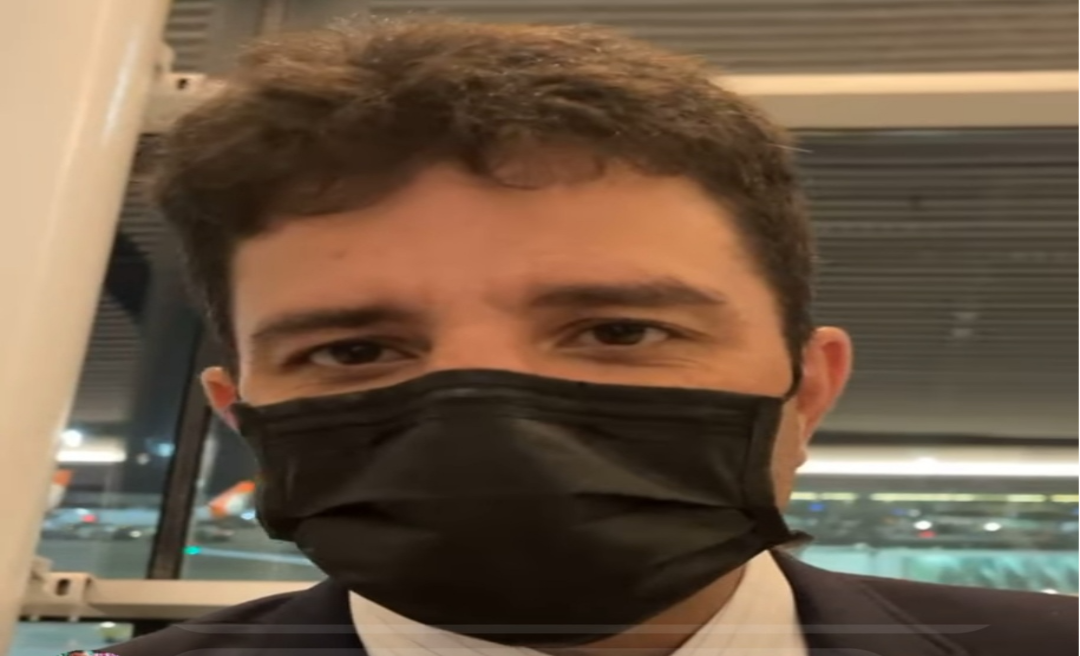 Gladson já está em São Paulo para receber primeira remessa da vacina